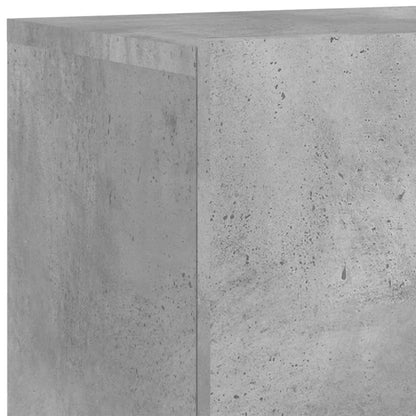 Tv Skříňka Nástěnná Betonově Šedá 80 X 30 X 41 Cm
