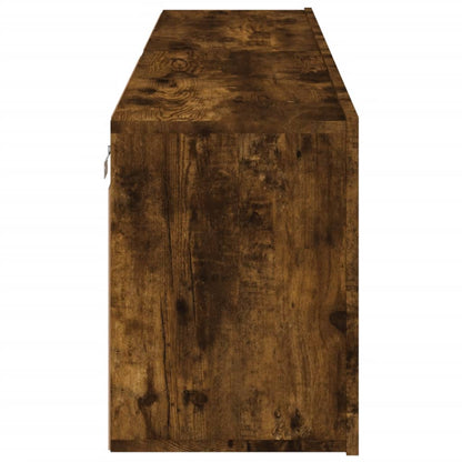 Tv Skříňky Nástěnné 2 Ks Kouřový Dub 80 X 30 X 41 Cm