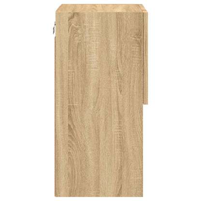 Tv Skříňky S Led Osvětlením 2 Ks Dub Sonoma 30,5 X 30 X 60 Cm