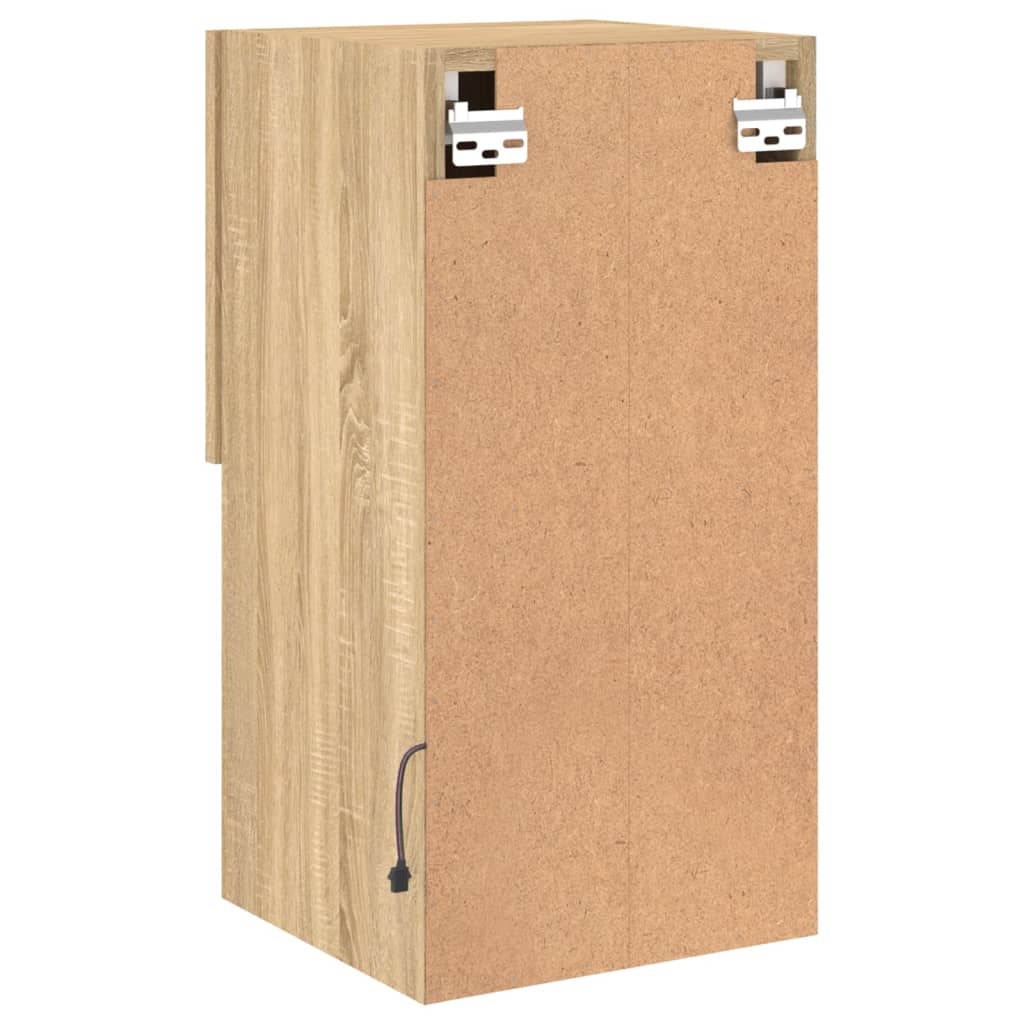 Tv Skříňky S Led Osvětlením 2 Ks Dub Sonoma 30,5 X 30 X 60 Cm