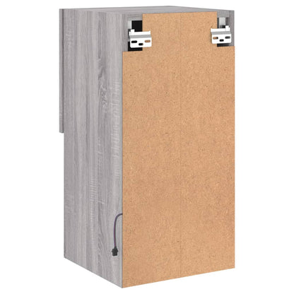 Tv Skříňky S Led Osvětlením 2 Ks Šedé Sonoma 30,5 X 30 X 60 Cm