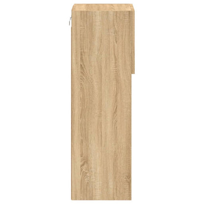 Tv Skříňka S Led Osvětlením Dub Sonoma 30,5 X 30 X 90