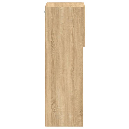 Tv Skříňky S Led Osvětlením 2 Ks Dub Sonoma 30,5 X 30 X 90 Cm