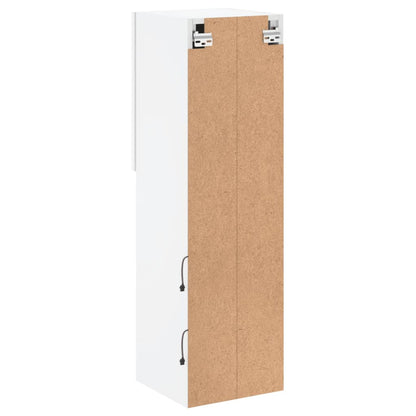 Tv Skříňky S Led Osvětlením 2 Ks Bílé 30,5 X 30 X 102 Cm