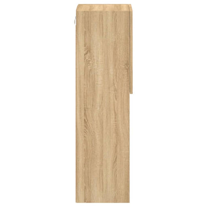 Tv Skříňky S Led Osvětlením 2 Ks Dub Sonoma 30,5 X 30 X 102 Cm