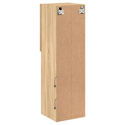 Tv Skříňky S Led Osvětlením 2 Ks Dub Sonoma 30,5 X 30 X 102 Cm