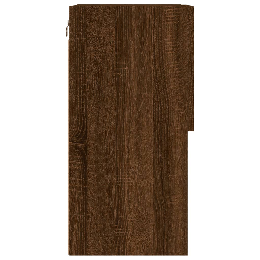 Tv Skříňka S Led Osvětlením Hnědý Dub 40,5 X 30 X 60 Cm