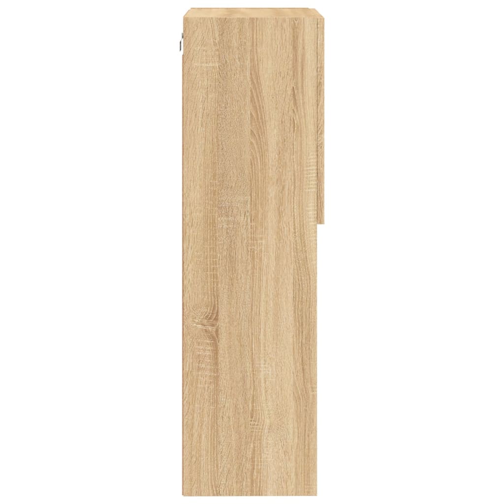 Tv Skříňka S Led Osvětlením Dub Sonoma 40,5 X 30 X 102 Cm