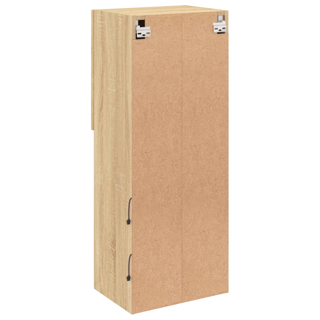 Tv Skříňka S Led Osvětlením Dub Sonoma 40,5 X 30 X 102 Cm
