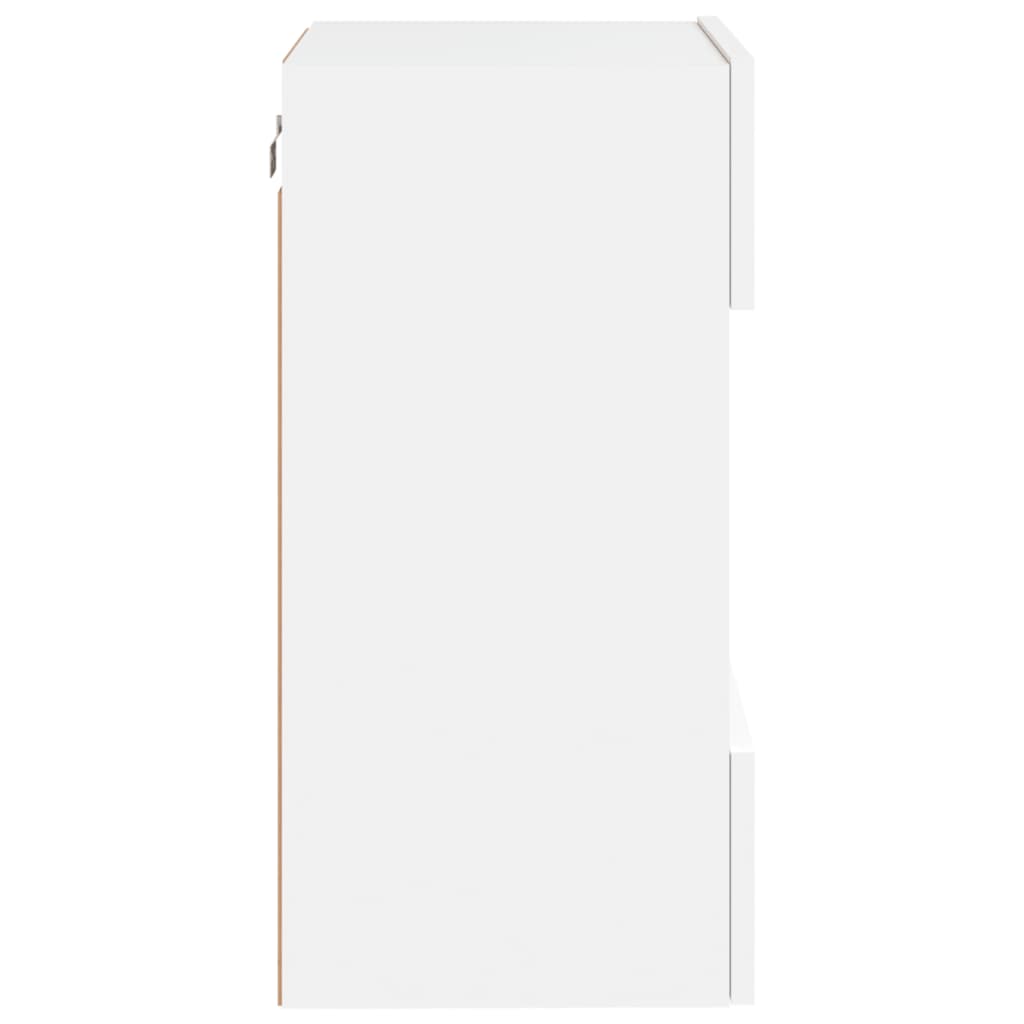 Nástěnná Tv Skříňka S Led Osvětlením 40 X 30 X 60,5 Cm