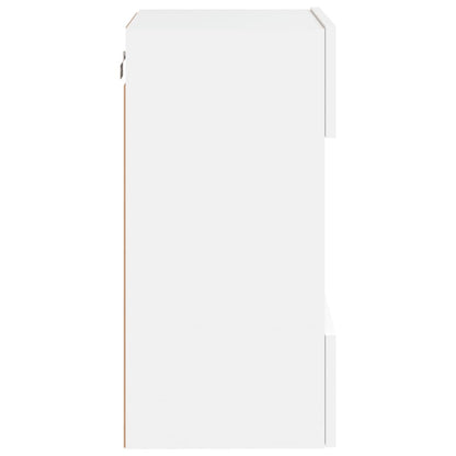 Nástěnná Tv Skříňka S Led Osvětlením 40 X 30 X 60,5 Cm
