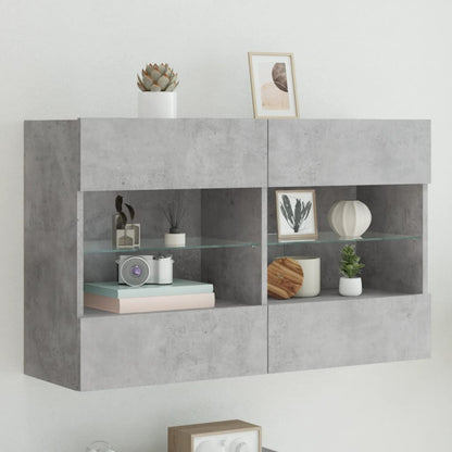 Nástěnná Tv Skříňka S Led Osvětlením 40 X 30 X 60,5 Cm