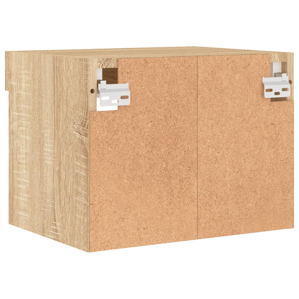 Noční Stolky S Led Osvětlením Nástěnné 2 Ks