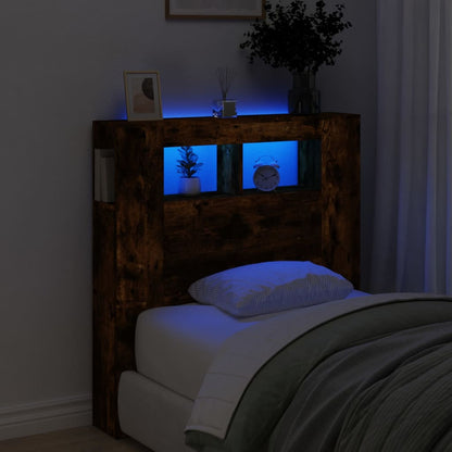 Čelo Postele S Led 100 X 18,5 X 103,5 Cm Kompozit