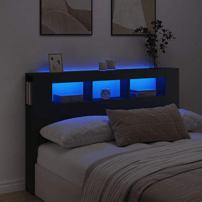 Čelo Postele S Led 100 X 18,5 X 103,5 Cm Kompozit