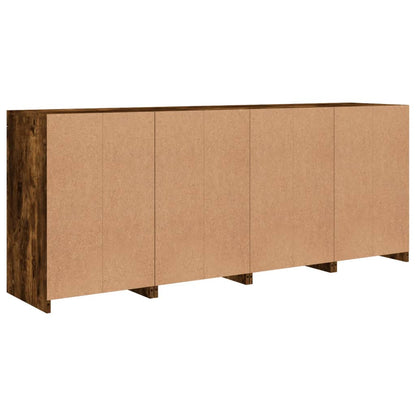 Příborník S Led Osvětlením 164 X 37 X 67 Cm