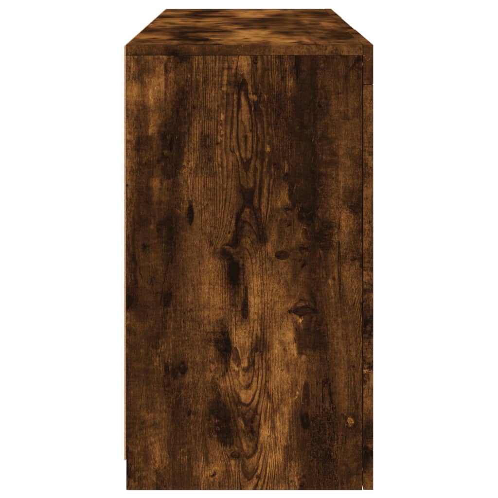 Příborník S Led Osvětlením 123 X 37 X 67 Cm