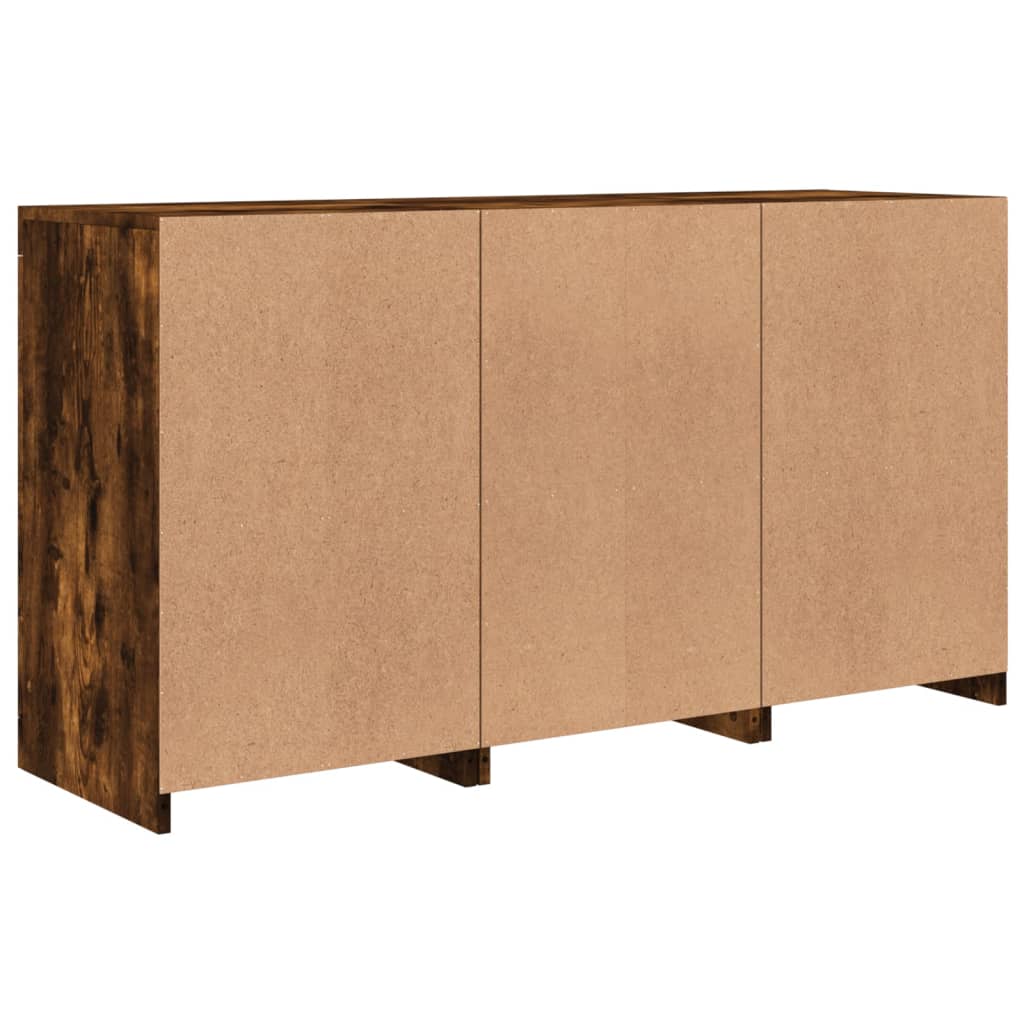 Příborník S Led Osvětlením 123 X 37 X 67 Cm