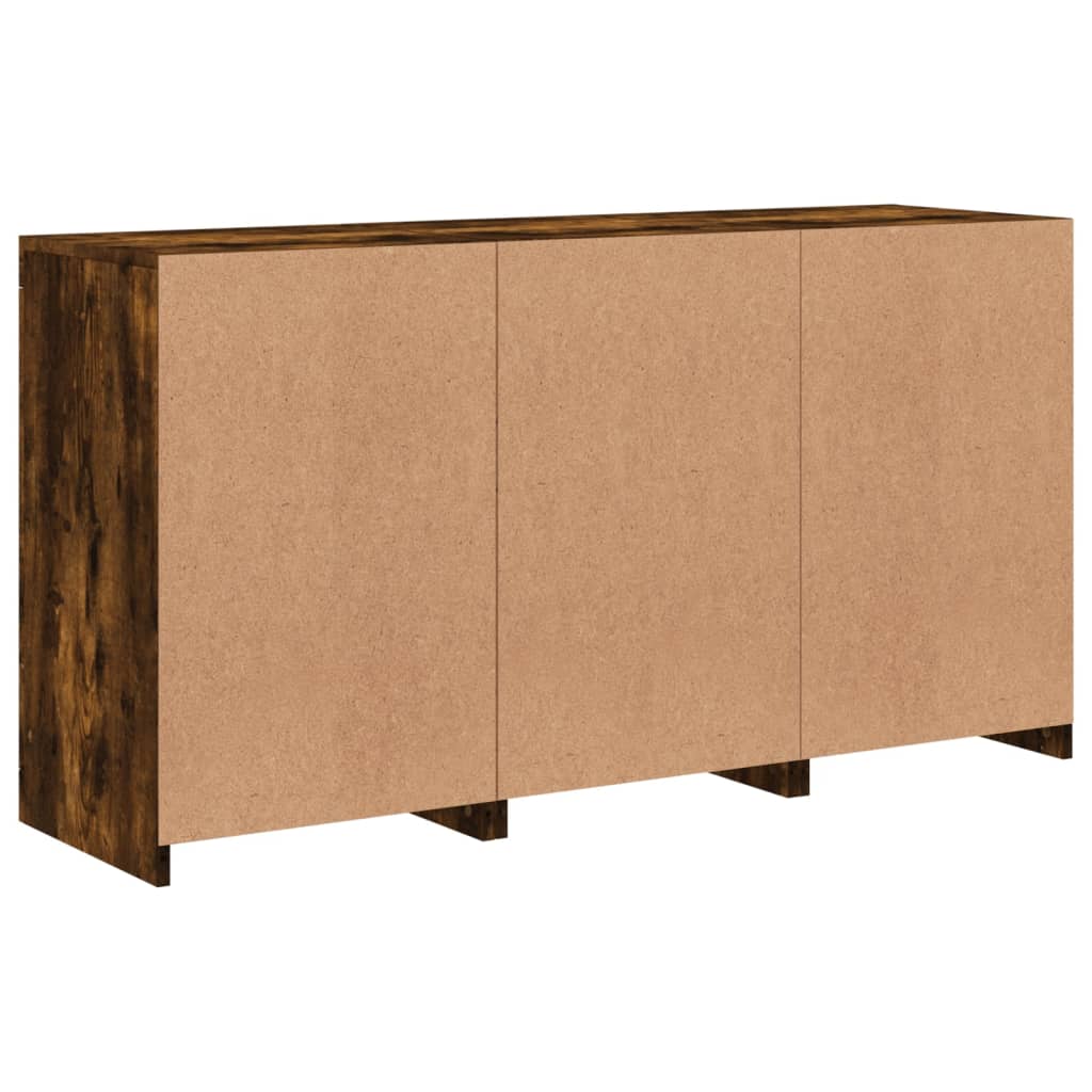 Příborník S Led Osvětlením 123 X 37 X 67 Cm