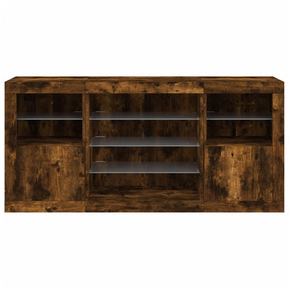 Příborník S Led Osvětlením 142,5 X 37 X 67 Cm