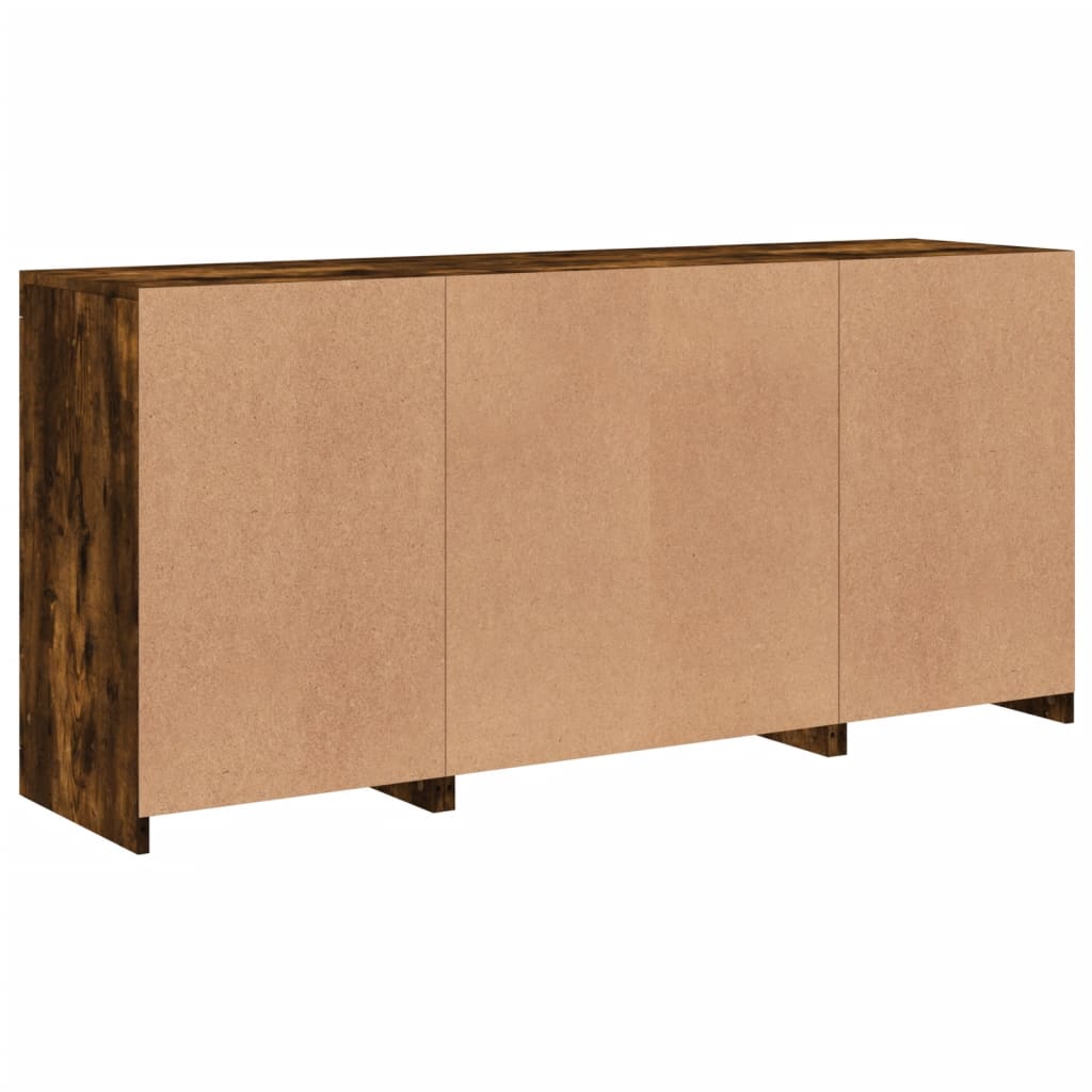 Příborník S Led Osvětlením 142,5 X 37 X 67 Cm