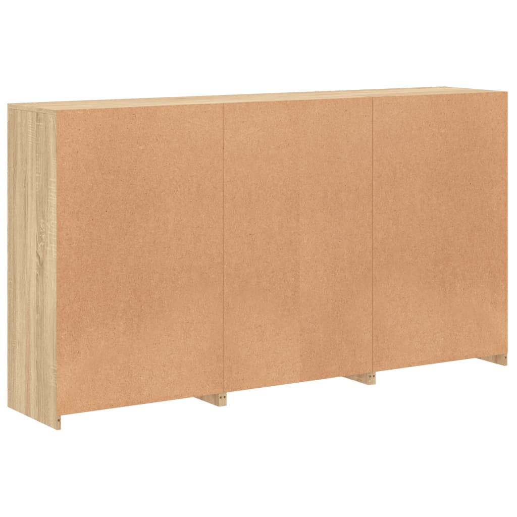 Příborník S Led Osvětlením 181,5 X 37 X 100 Cm