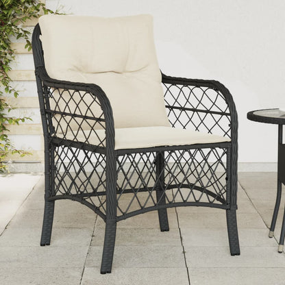 Zahradní Křesla S Poduškami 2 Ks Smíšená Béžová Polyratan