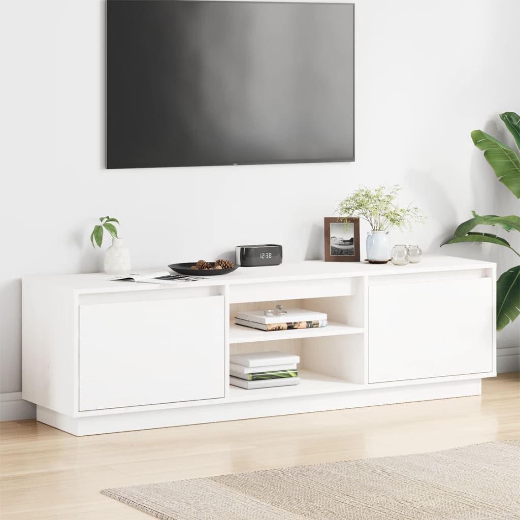 Tv Skříňka 140 X 35 X 40 Cm Masivní Borové Dřevo