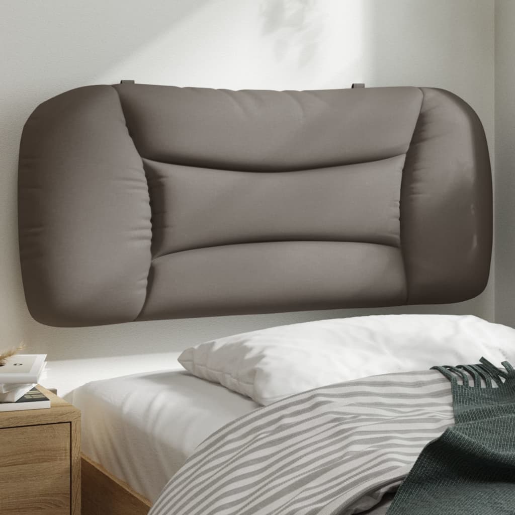 Polštář Na Čelo Postele Hvar Tmavě Hnědý Textil