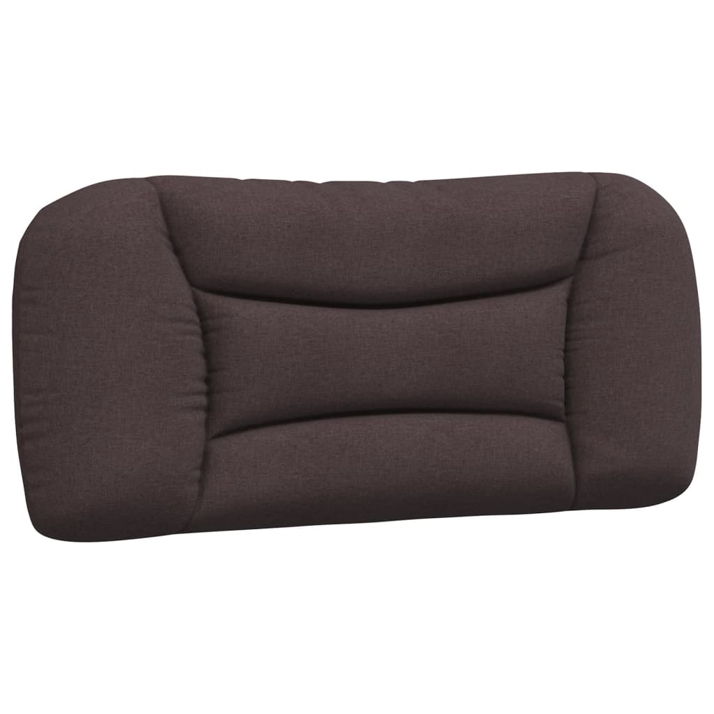 Polštář Na Čelo Postele Hvar Tmavě Hnědý Textil