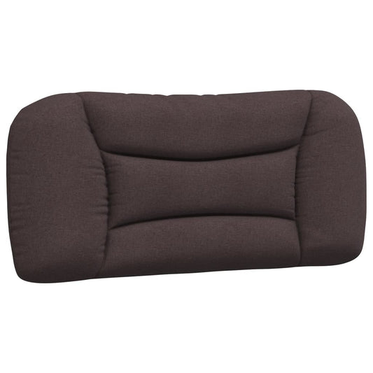 Polštář Na Čelo Postele Hvar Tmavě Hnědý Textil