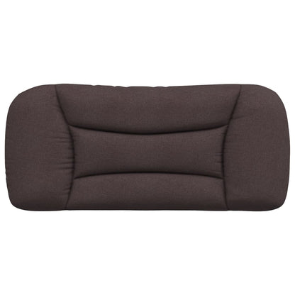 Polštář Na Čelo Postele Hvar Tmavě Hnědý Textil