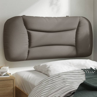 Polštář Na Čelo Postele Hvar Tmavě Hnědý Textil