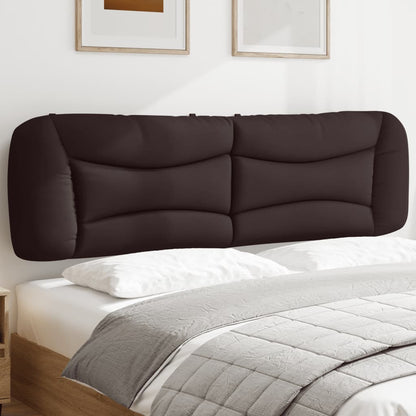 Polštář Na Čelo Postele Hvar Tmavě Hnědý Textil