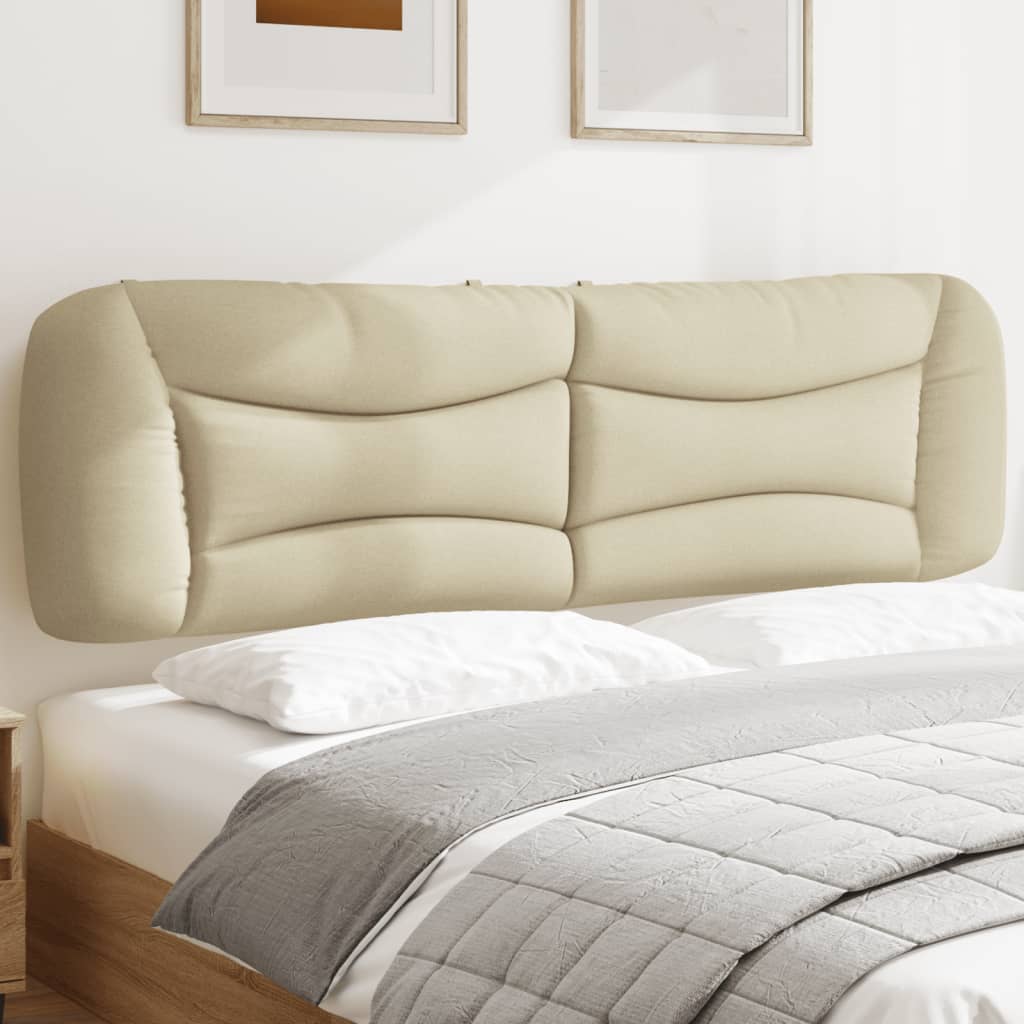 Polštář Na Čelo Postele Hvar Tmavě Hnědý Textil