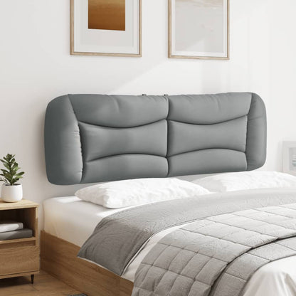 Polštář Na Čelo Postele Hvar Světle Šedý 152 Cm Textil