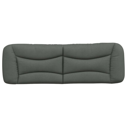 Polštář Na Čelo Postele Hvar Tmavě Šedý 152 Cm Textil