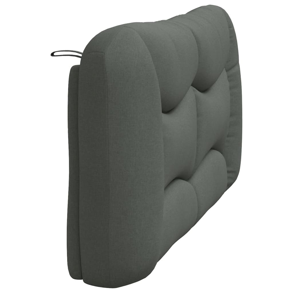 Polštář Na Čelo Postele Hvar Tmavě Šedý 152 Cm Textil