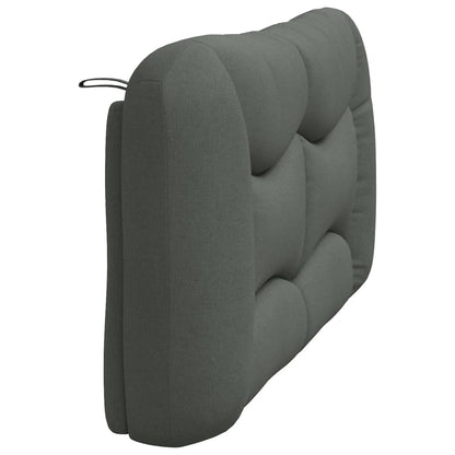 Polštář Na Čelo Postele Hvar Tmavě Šedý 152 Cm Textil