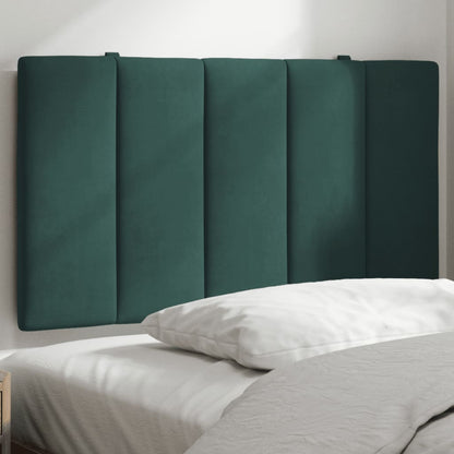 Polštář Na Čelo Postele Hanko Tmavě Zelený 90 Cm Samet