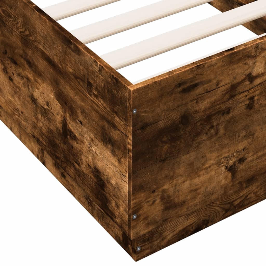 Rám Postele S Led Osvětlením Kompozit