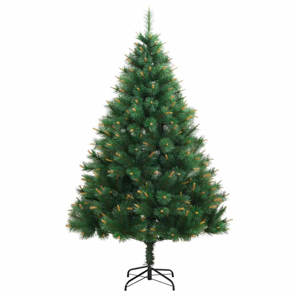 Umělý Sklápěcí Vánoční Stromek Se 150 Led A Koulemi 120 Cm