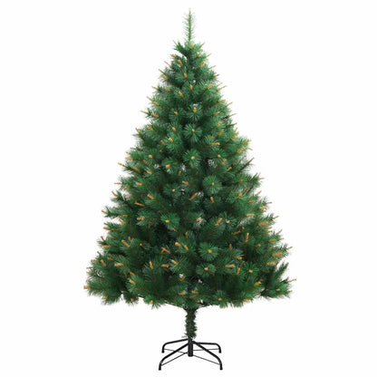 Umělý Sklápěcí Vánoční Stromek Se 150 Led A Koulemi 120 Cm