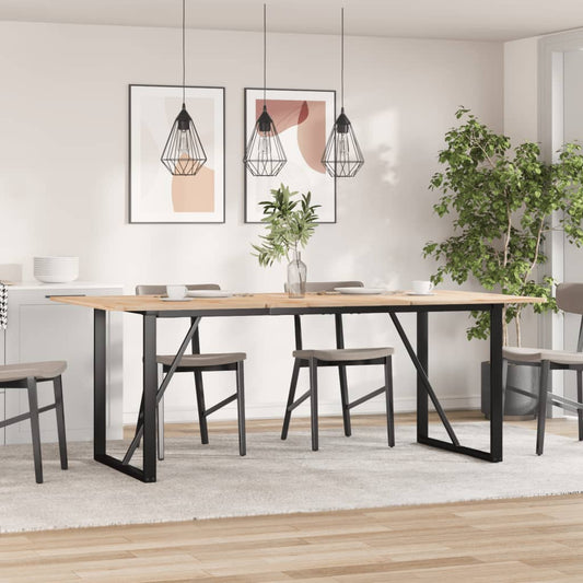 Nohy K Jídelnímu Stolu O Rám 160 X 80 X 73 Cm Litina Černá