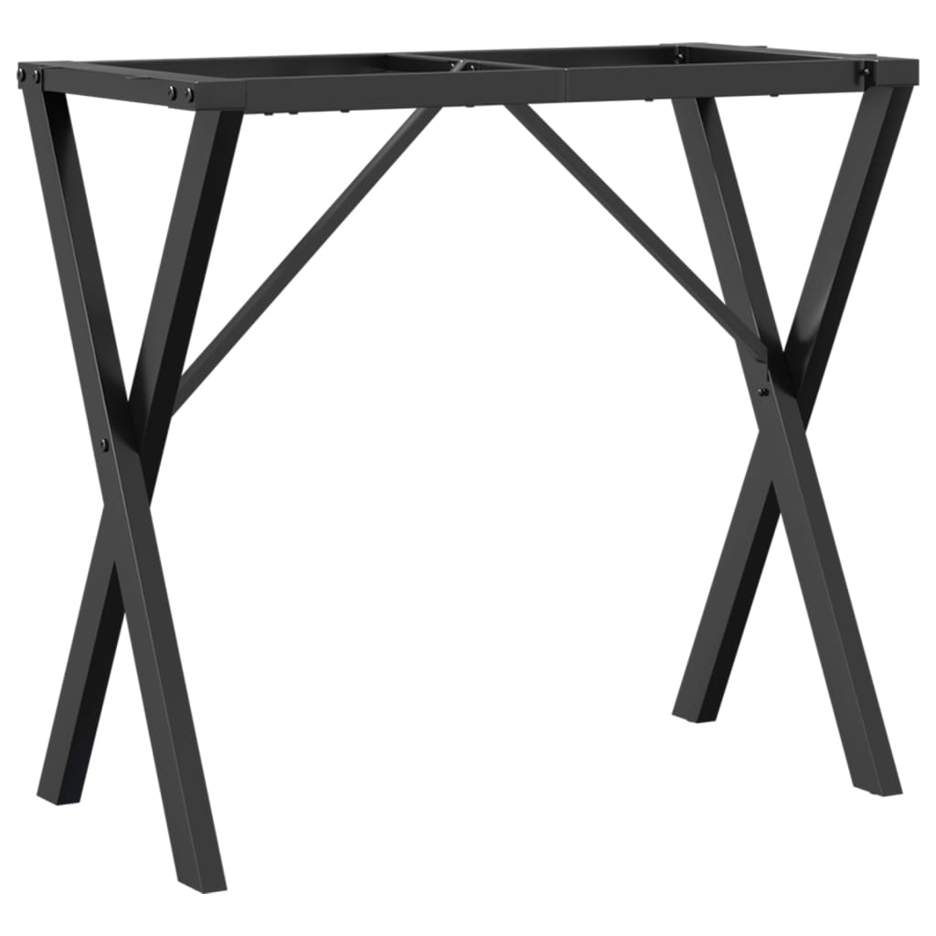 Nohy K Jídelnímu Stolu X Rám 80 X 40 X 73 Cm Ocel
