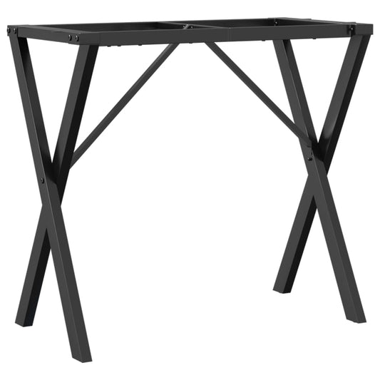 Nohy K Jídelnímu Stolu X Rám 80 X 40 X 73 Cm Ocel