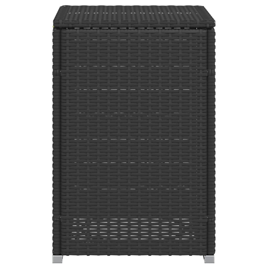 Stolek Na Propanbutanovou Láhev Černý 40 X 40 X 60 Cm Polyratan