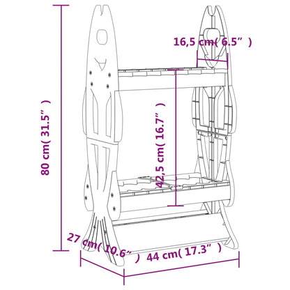 Stojan Na Rybářské Pruty Na 16 Prutů Černý