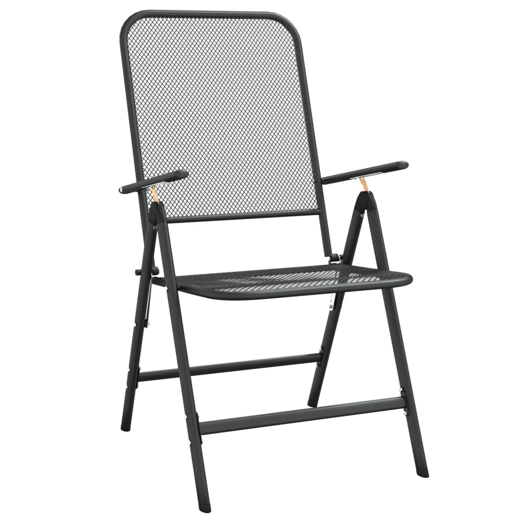 5Dílný Zahradní Jídelní Set Antracitový Tahokov