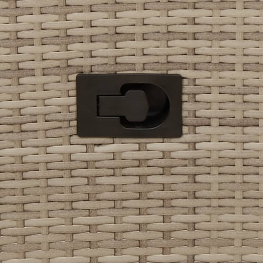 3Dílný Bistro Set S Poduškami Béžový Béžová A Krémová